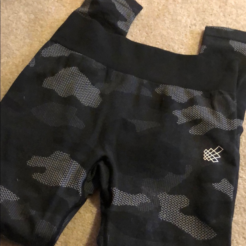 Jed North Grey Camo Seemless Leggings